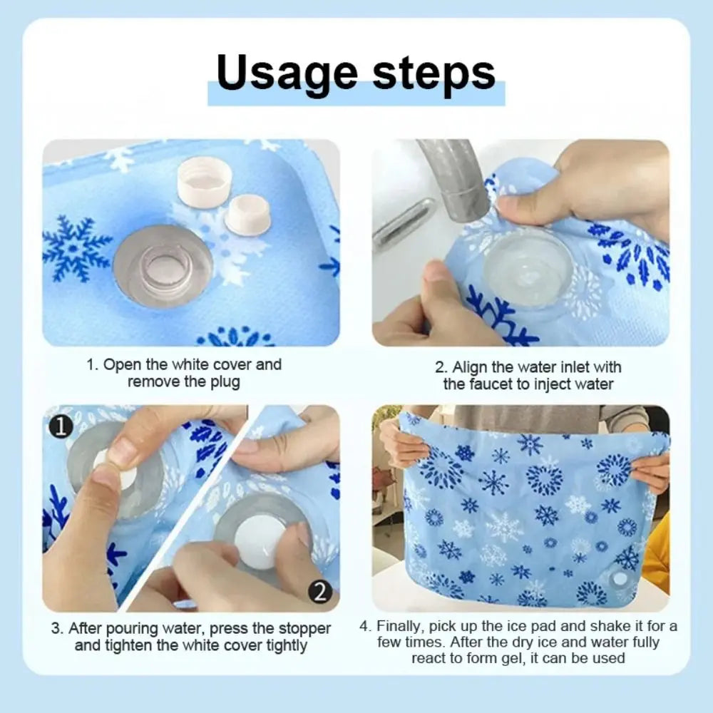 Sniff Joy Ice Gel Cooling Mat – Self-Cooling Bed Pad