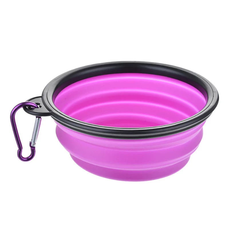 Sniff Joy Collapsible Travel Bowl – Silicone Food & Water Bowl