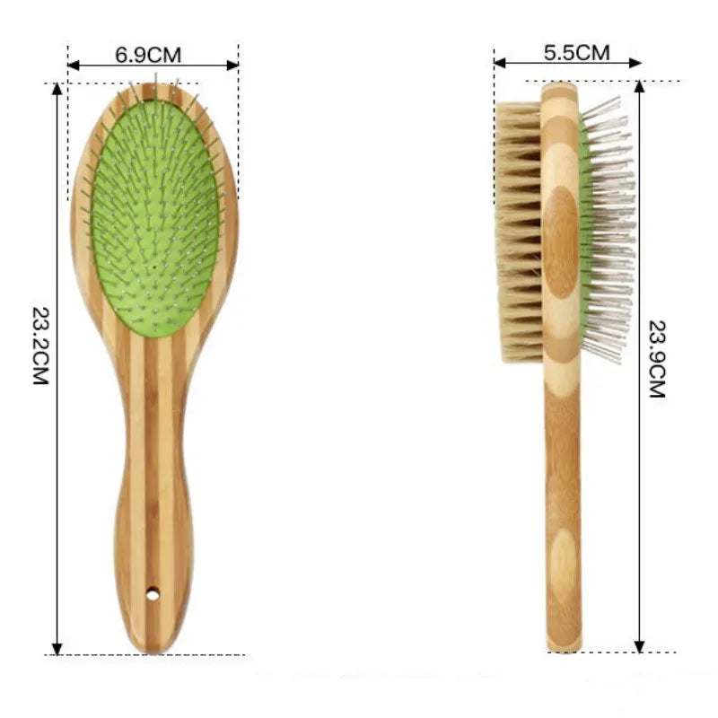 Sniff Joy Bamboo Double-Sided Dog Comb