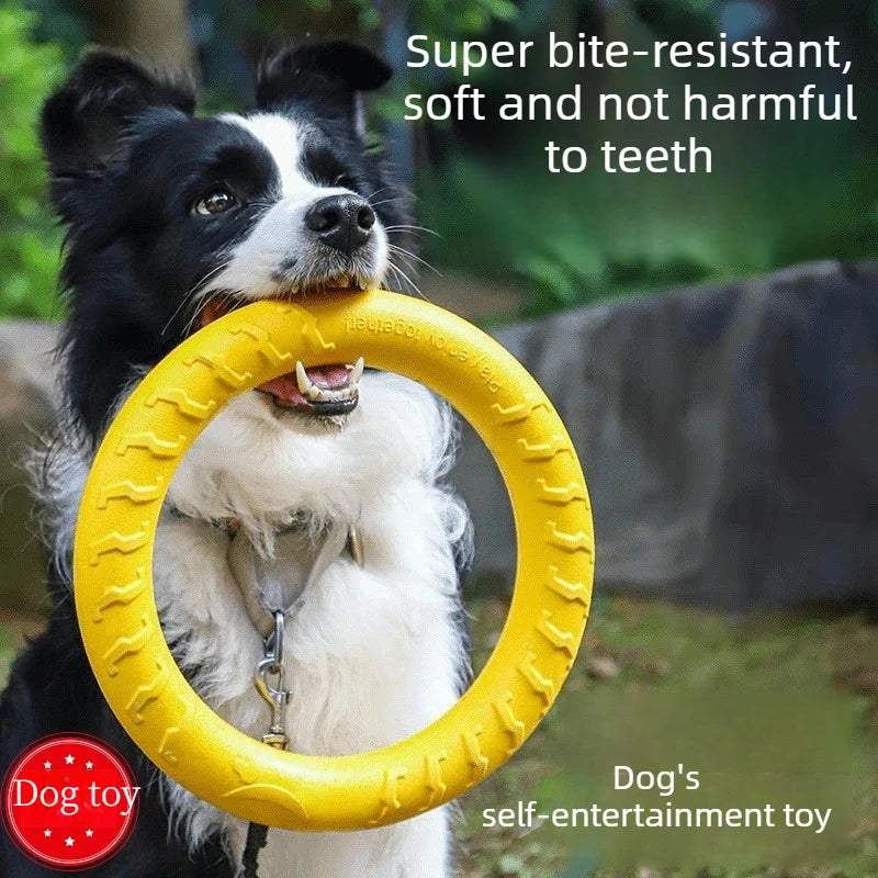 Sniff Joy Indestructible EVA Frisbee – Floating Chew Toy for Dogs