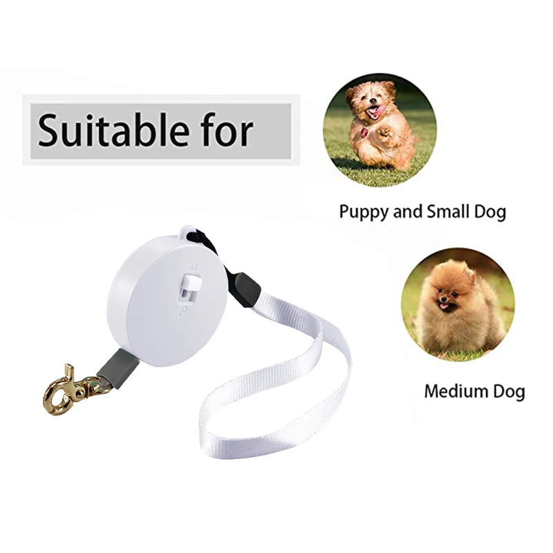 Sniff Joy Retractable Dog Leash – 2M Auto-Retracting Lead