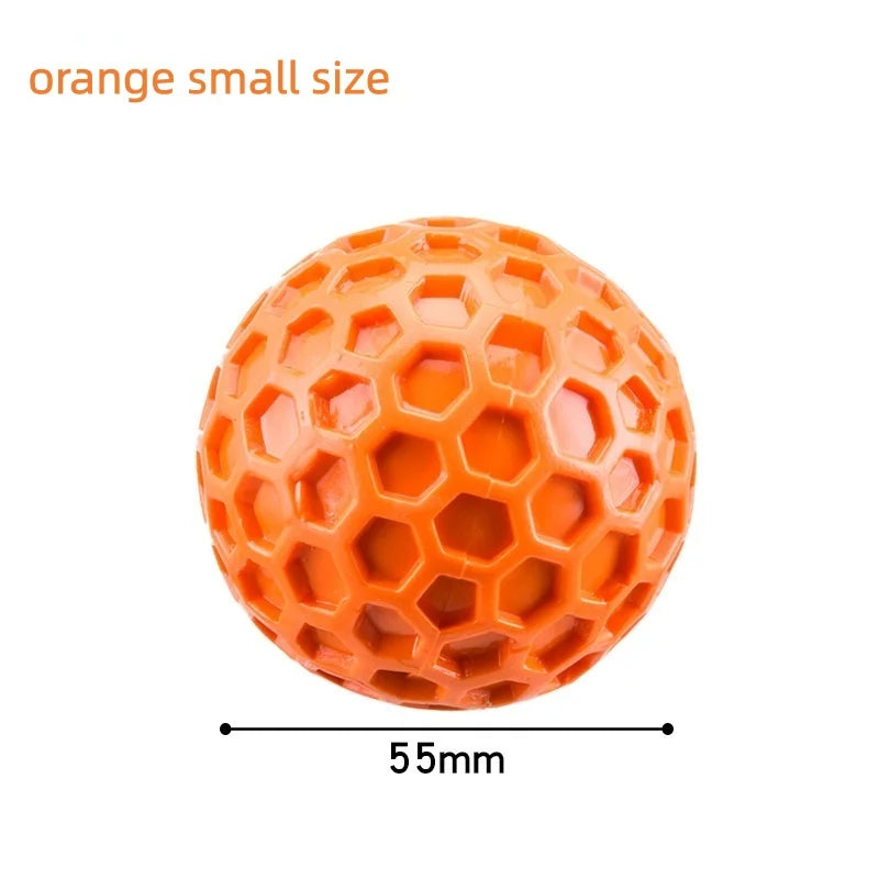 Sniff Joy TPR Squeaky Chew Ball – Dental Care Fetch Toy