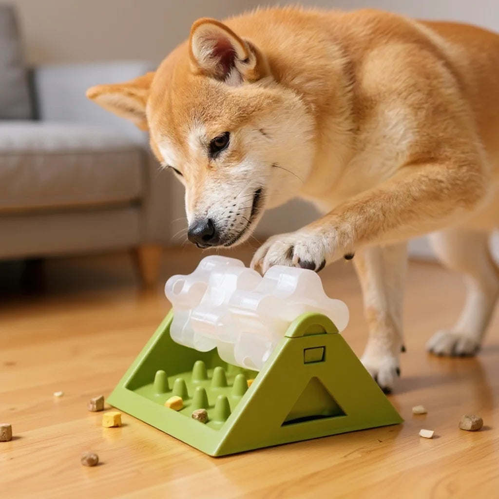 Sniff Joy Interactive Puzzle Feeder – Leak-Proof Slow Feeding Toy