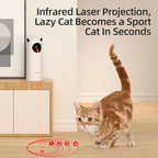 Sniff Joy Automatic LED Laser Cat Toy – Handheld & Smart Teasing Modes