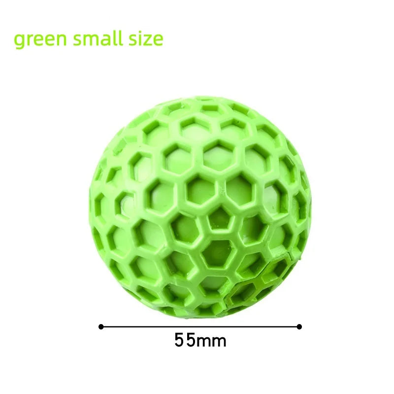 Sniff Joy TPR Squeaky Chew Ball – Dental Care Fetch Toy