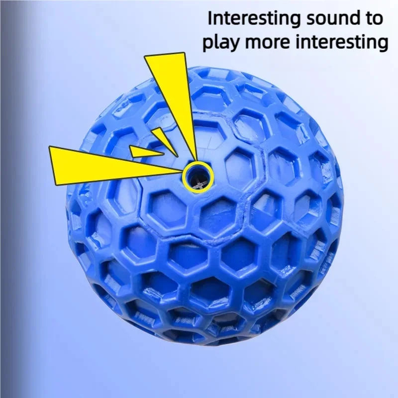 Sniff Joy TPR Squeaky Chew Ball – Dental Care Fetch Toy