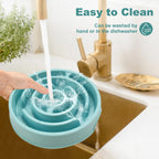Sniff Joy Maze-Style Slow Feeder Bowl – Anti-Gulping Dish for Dogs