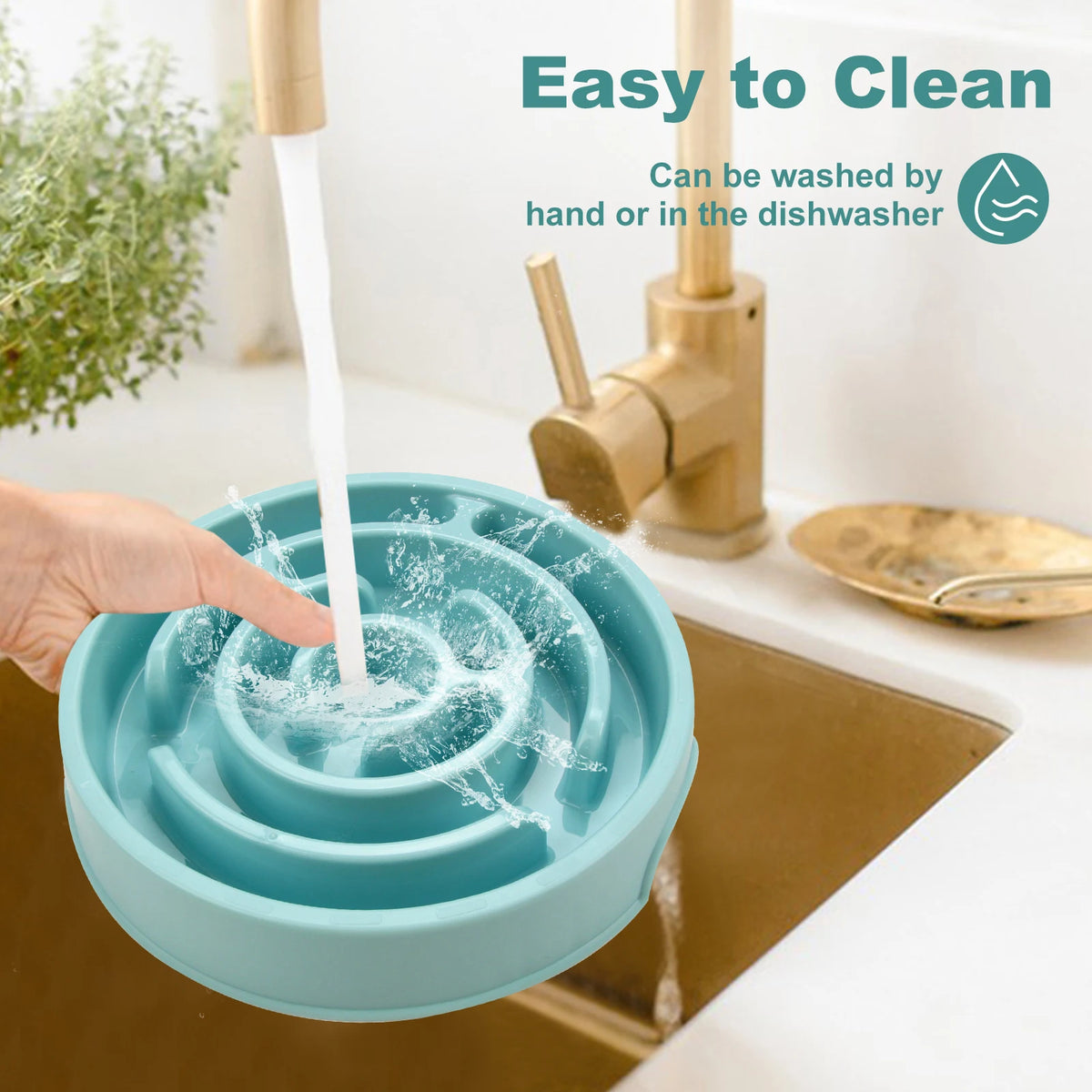 Sniff Joy Maze-Style Slow Feeder Bowl – Anti-Gulping Dish for Dogs