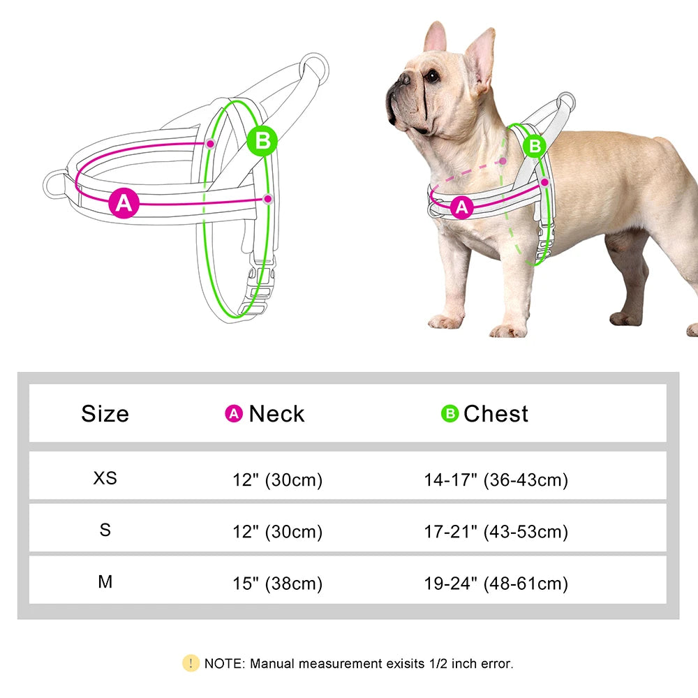 Sniff Joy No-Pull Dog Harness – Soft Padded Adjustable Vest