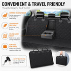 Sniff Joy Waterproof Rear Seat Cover – Quilted Car Protector