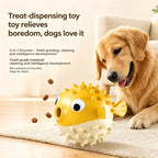 Sniff Joy Bouncing Fish Treat Toy – Bell Chew Ball for Dogs