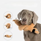 Sniff Joy Squeaky Dachshund Plush Toy – Long Sausage Tug Toy