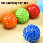 Sniff Joy TPR Squeaky Chew Ball – Dental Care Fetch Toy