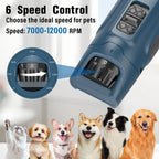 Sniff Joy 6-Speed Quiet Nail Grinder – Dual LED Rechargeable Trimmer