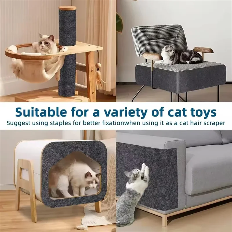 Sniff Joy Self-Adhesive Sofa Scratch Guard – Trimmable Cat Scratcher Pad