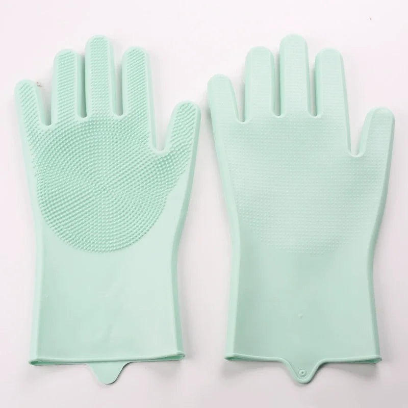 Sniff Joy Silicone Bath Glove – Anti-Scratch Grooming & Massage Mitt