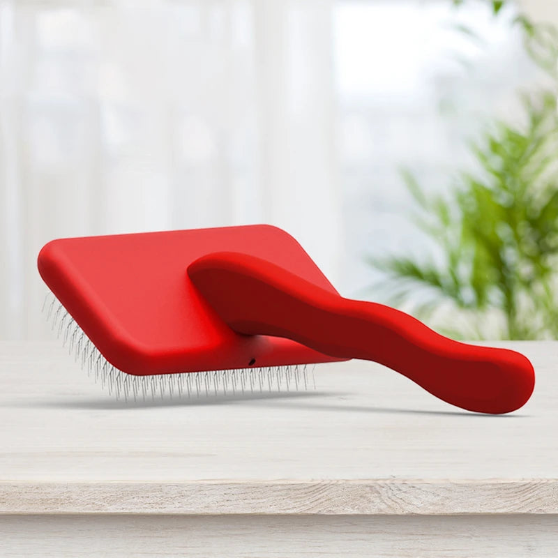 Sniff Joy Crane Wooden Grooming Brush – Soft-Pad Bath & Massage Brush