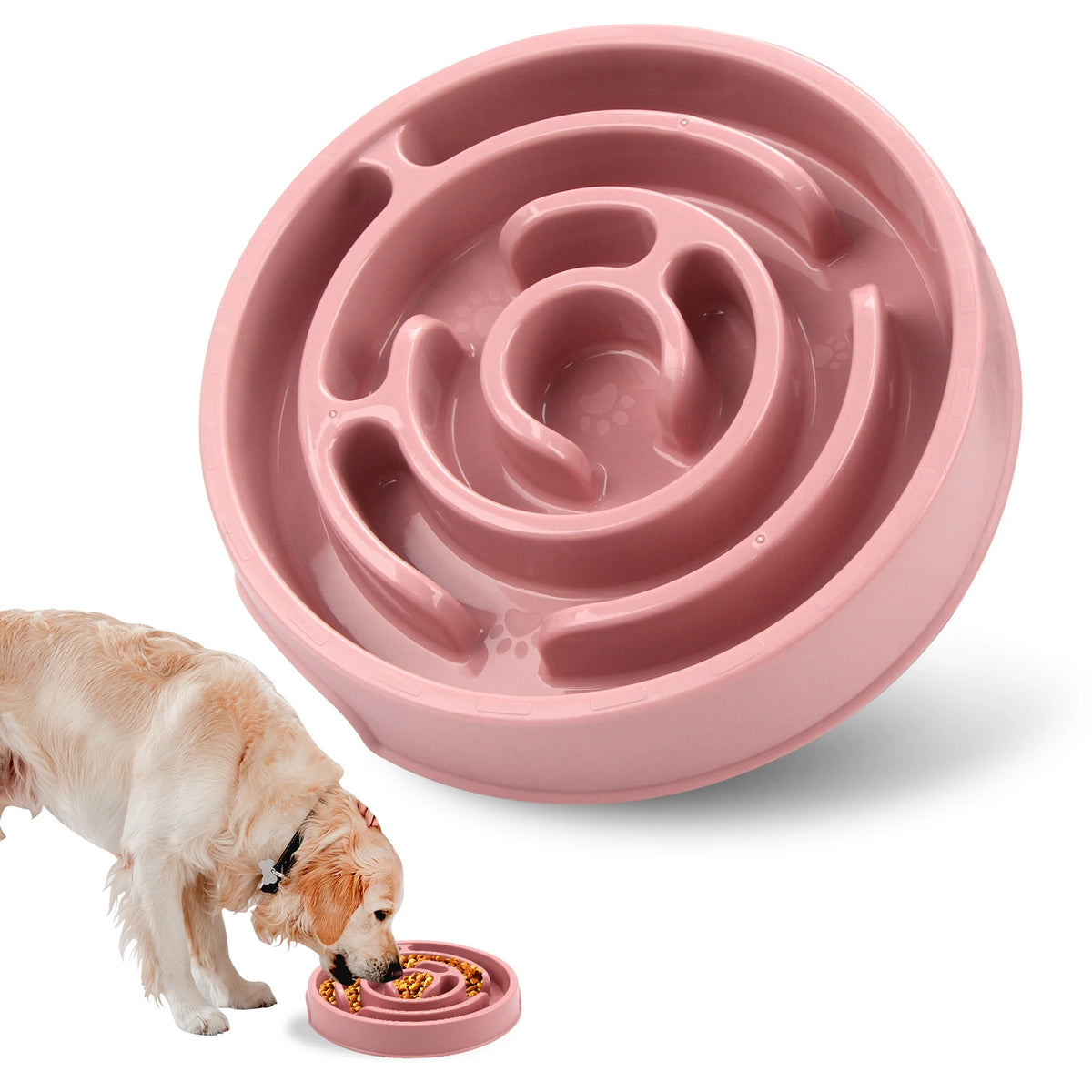 Sniff Joy Maze-Style Slow Feeder Bowl – Anti-Gulping Dish for Dogs