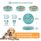 Sniff Joy Maze-Style Slow Feeder Bowl – Anti-Gulping Dish for Dogs