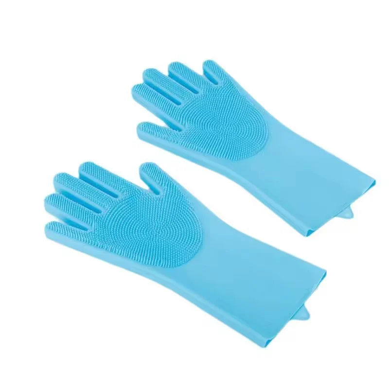 Sniff Joy Silicone Bath Glove – Anti-Scratch Grooming & Massage Mitt
