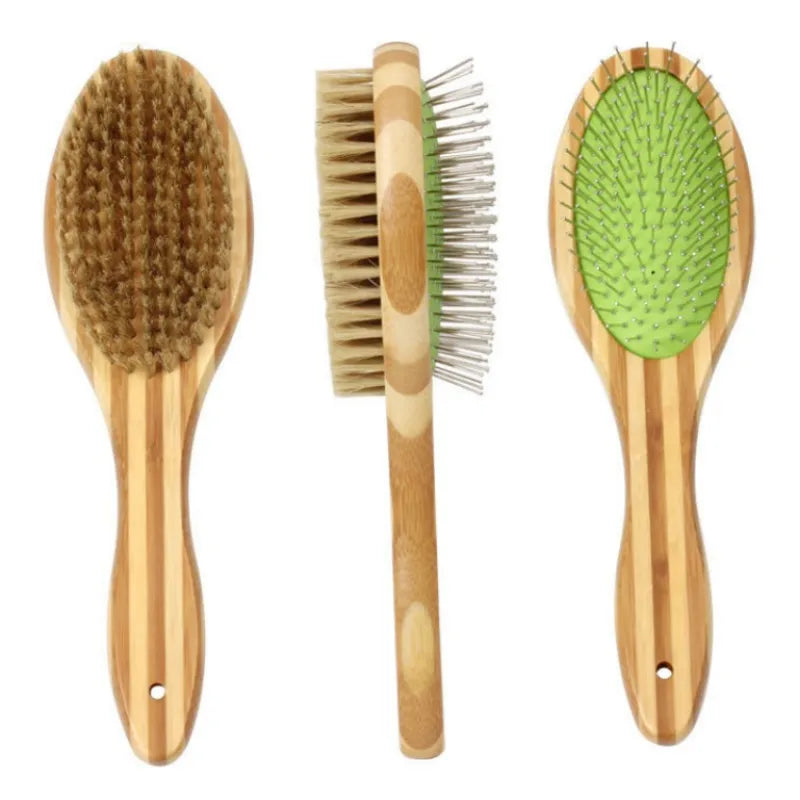 Sniff Joy Bamboo Double-Sided Dog Comb