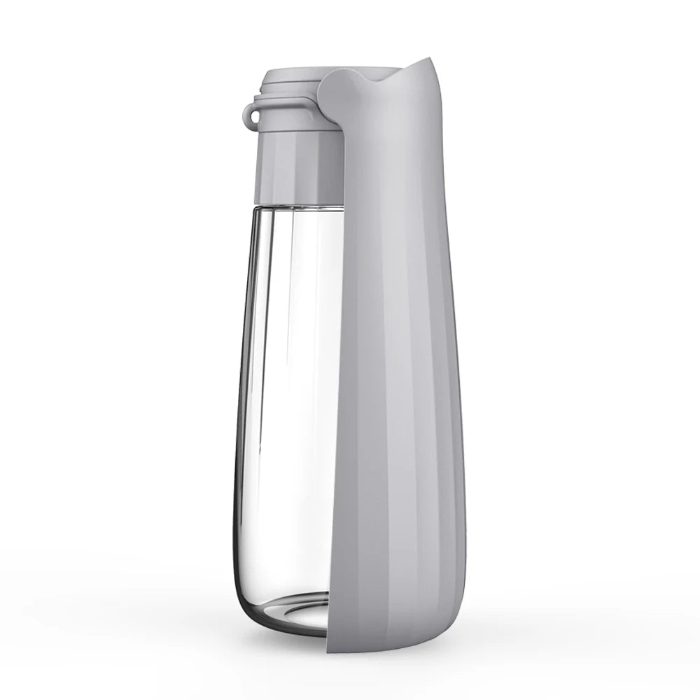 Sniff Joy Portable Dog Water Bottle – Foldable 550ml Travel Dispenser