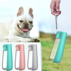 Sniff Joy Portable Dog Water Bottle – Foldable 550ml Travel Dispenser