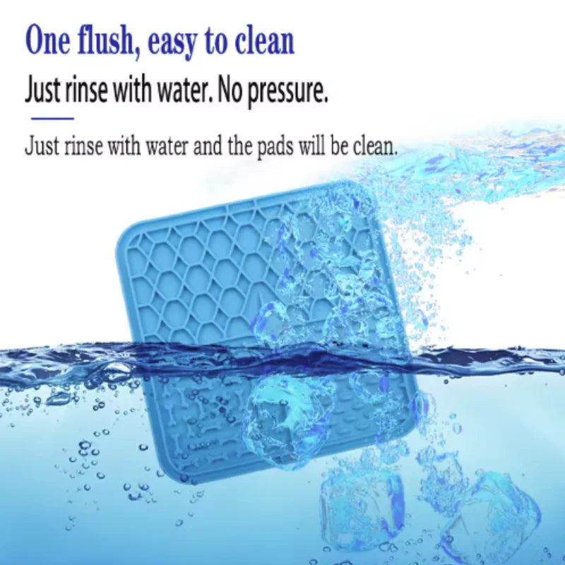Sniff Joy Silicone Lick Mat – Slow Feeder & Bath-Time Distraction Mat