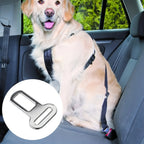 Sniff Joy Car Seat Belt Adapters – Metal Clip Leash Attachments