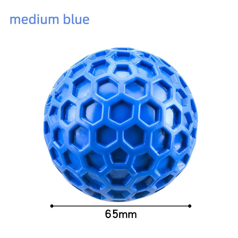 Sniff Joy TPR Squeaky Chew Ball – Dental Care Fetch Toy