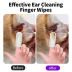 Sniff Joy Ear Cleaning Wipes – 50-Pack Ear Mite & Wax Remover for Cats & Dogs