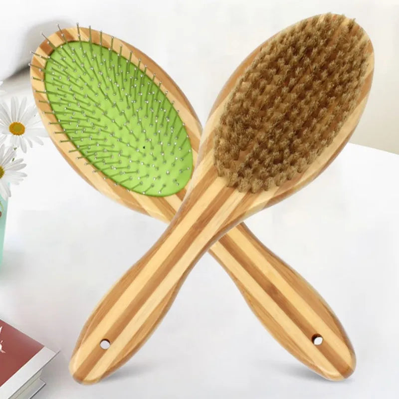 Sniff Joy Bamboo Double-Sided Dog Comb