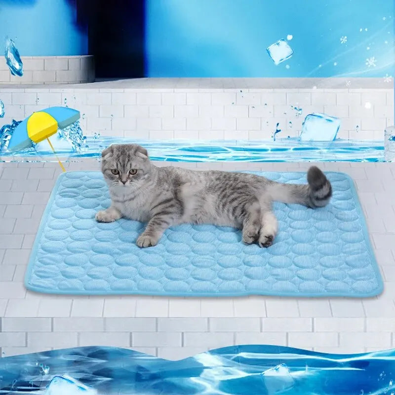 Sniff Joy Cooling Sleep Mat – Summer Ice-Cool Pad for Cats & Dogs