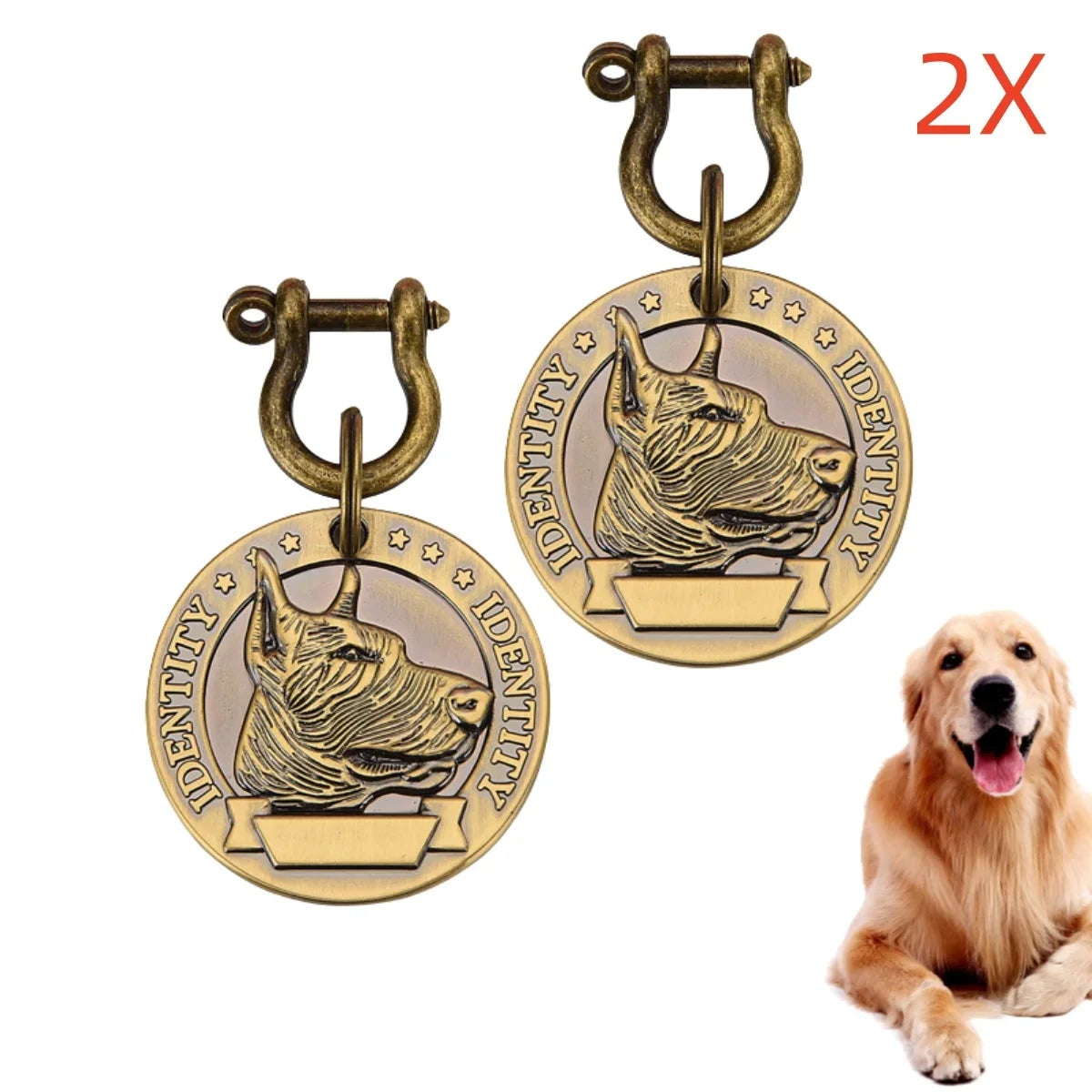 Sniff Joy Custom Engraved Pet ID Tag – Personalized Stainless Steel Nameplate
