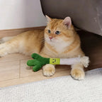 Sniff Joy Scallion Plush Chew Toy – Bite-Resistant Squeaky Toy