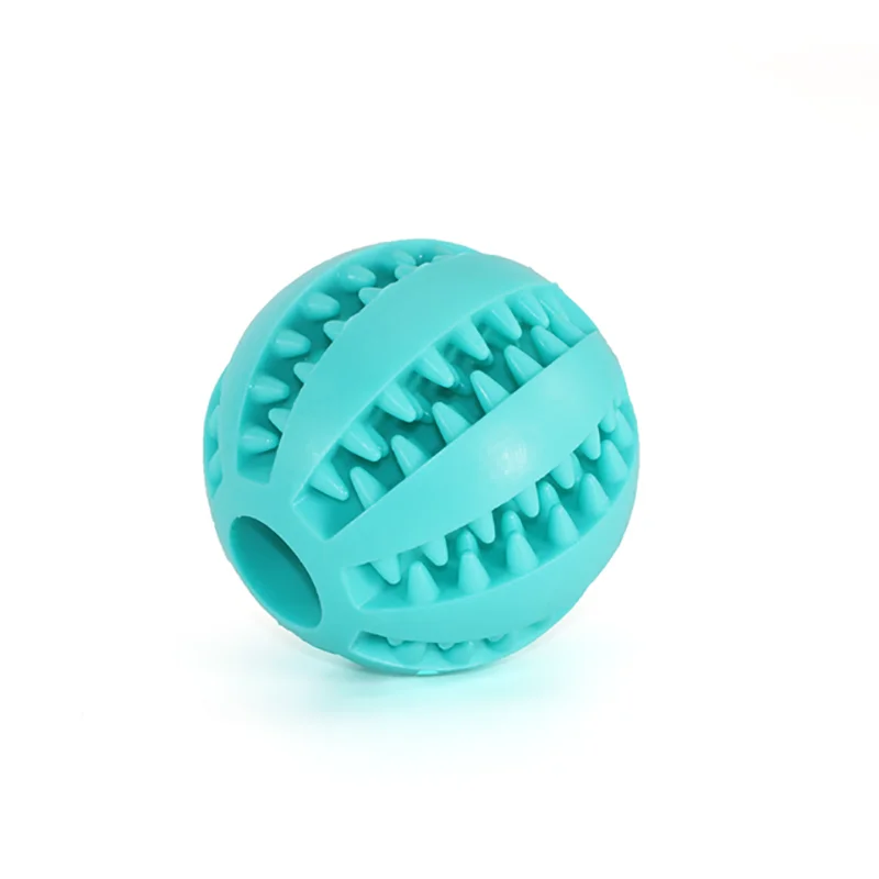 Sniff Joy Treat-Dispensing Chew Ball – Natural Rubber Dental Toy