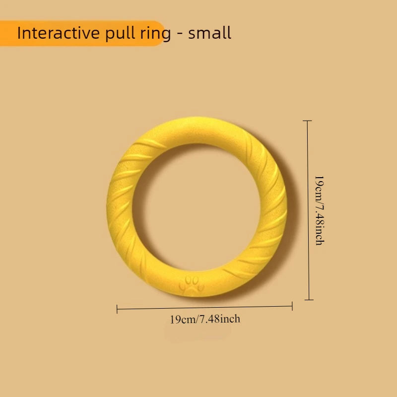 Sniff Joy Indestructible EVA Frisbee – Floating Chew Toy for Dogs