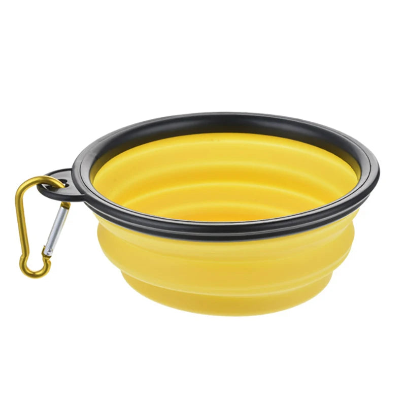 Sniff Joy Collapsible Travel Bowl – Silicone Food & Water Bowl