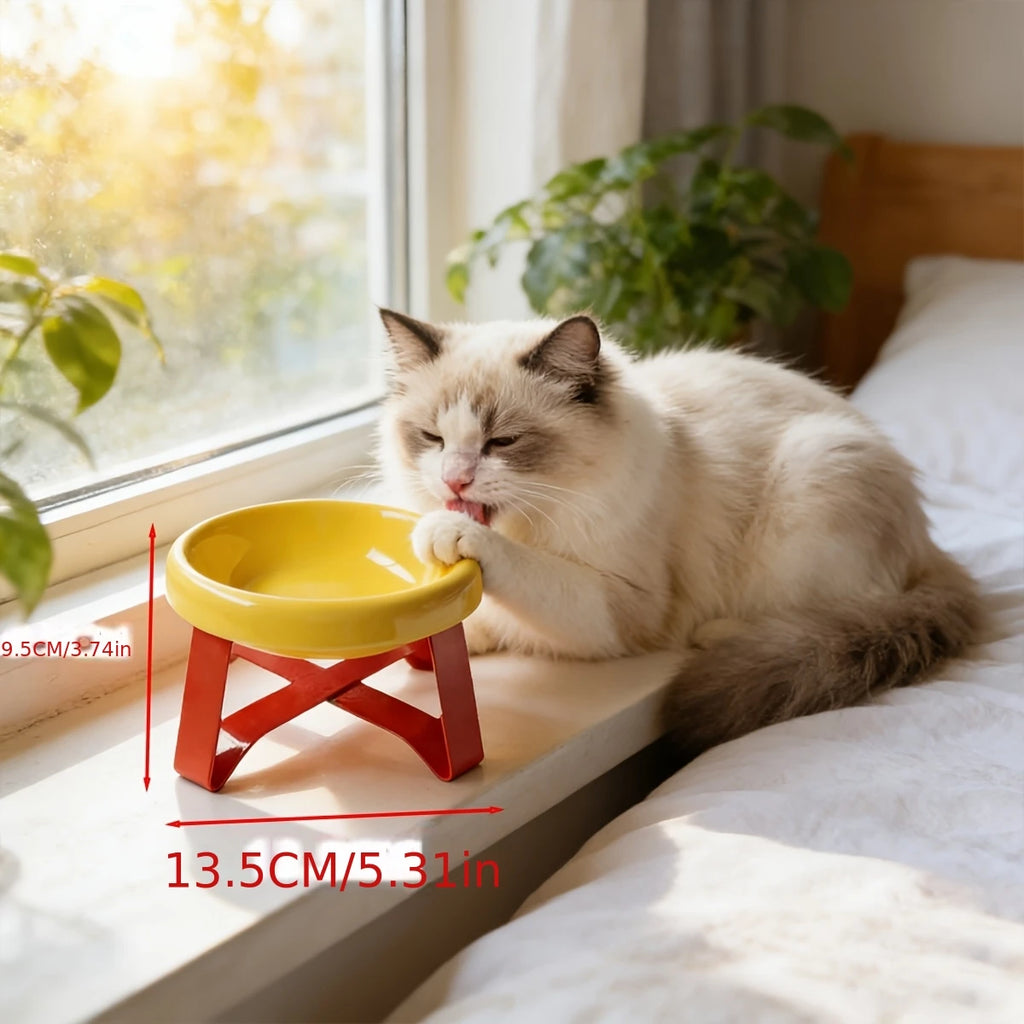 Sniff Joy Anti-Spill Elevated Bowl – High-Leg Cervical Support Dish