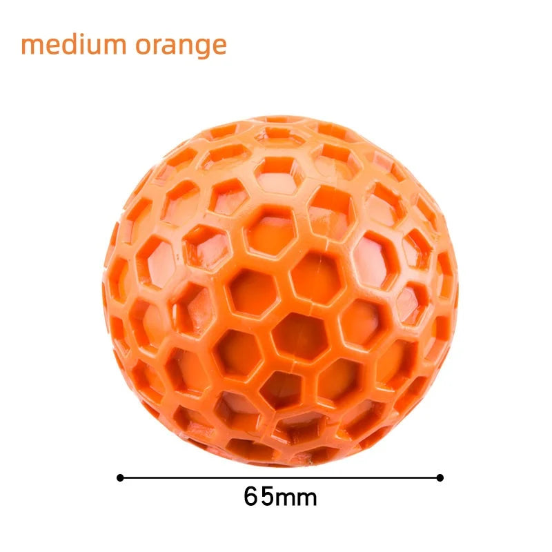 Sniff Joy TPR Squeaky Chew Ball – Dental Care Fetch Toy