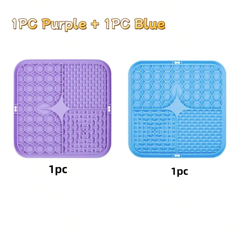Sniff Joy Silicone Lick Mat – Slow Feeder & Bath-Time Distraction Mat