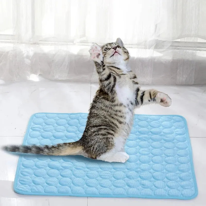 Sniff Joy Cooling Sleep Mat – Summer Ice-Cool Pad for Cats & Dogs