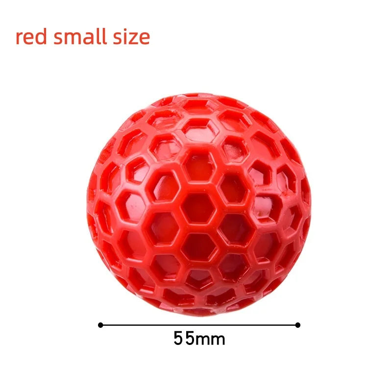 Sniff Joy TPR Squeaky Chew Ball – Dental Care Fetch Toy