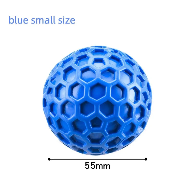 Sniff Joy TPR Squeaky Chew Ball – Dental Care Fetch Toy