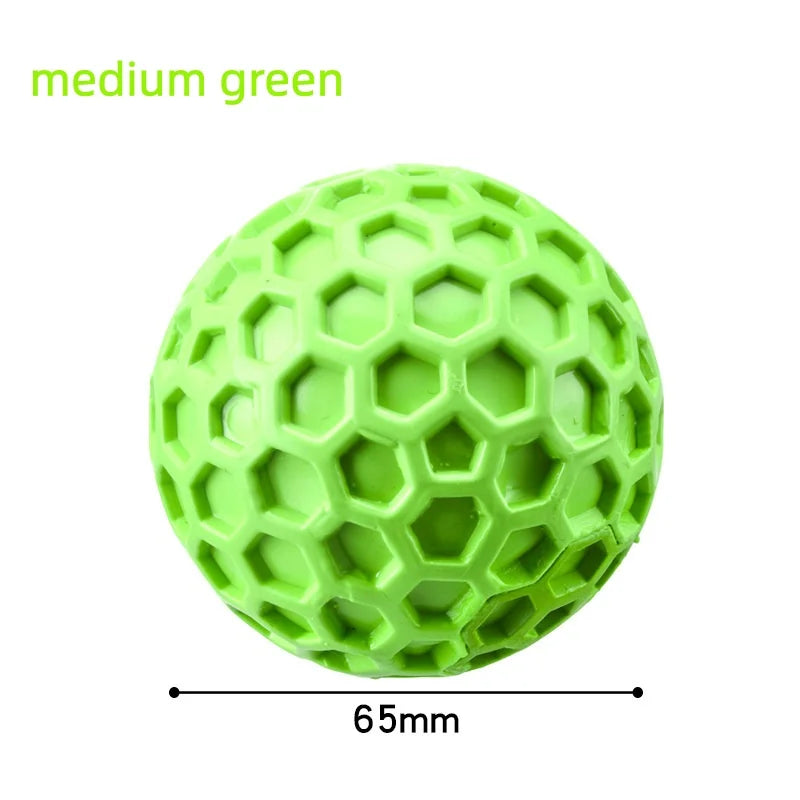 Sniff Joy TPR Squeaky Chew Ball – Dental Care Fetch Toy