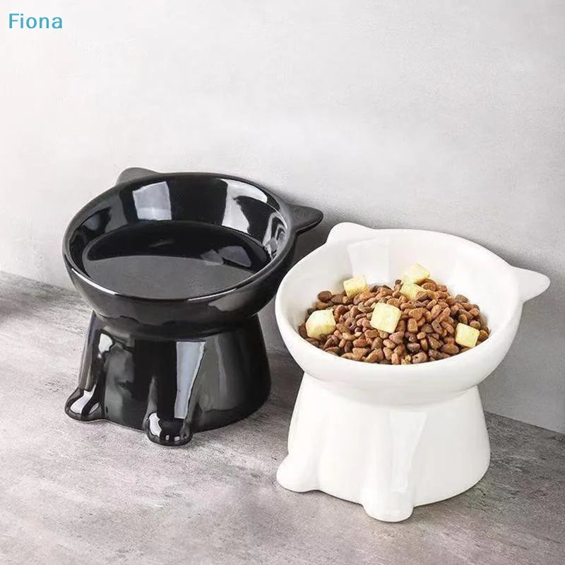 Sniff Joy Elevated Cat Ear Bowl – Anti-Vomiting Tilted Food & Water Bowl